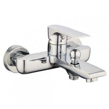 Смеситель для ванны 35к ПРОФСАН ПСМ-400-1 "400" эксцентрики "ЕВРО"  ХРОМ