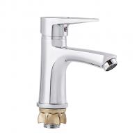 Смеситель для раковины 40к ПРОФСАН ПСМ-759-044 "ПЛЮС" литой, креп. п/гайку, б/подводки ХРОМ