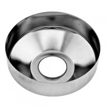 Отражатель RR 147 (D=105mm d=32mm h=40mm) лат хром конусный