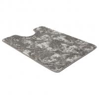 Коврик д/туалета Shahintex Vintage  60*80 серый (02)