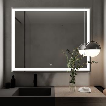 Зеркало MIXLINE "Ливия" 1000*800 (ШВ) сенсорный выключатель, светодиодная подсветка