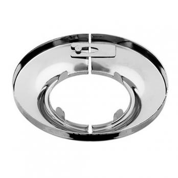 Отражатель RR 132 1" (D=66mm d=34mm h=12mm) лат хром разъемный фигурный