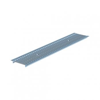 Решетка штампованная оцинкованная Norma DN150 А15 1000*197*22  (31541А)