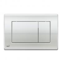 Кнопка для инсталляции ALCAPLAST/Alcadrain М272 квадрат, хром-мат