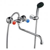 Смеситель для ванны и раковины 1/2 кер Казань КС-95 95012 пласт мах  РУС