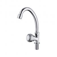 Смеситель для кухни 1/2 кер CN4195 CRON МОНО, п/гайку, ХРОМ