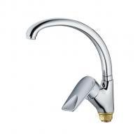 Смеситель для кухни 40к CN70337 CRON высокий пов. излив, п/гайку, ХРОМ
