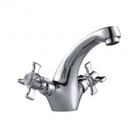 Смеситель для раковины 1/2 кер CN1024 CRON литой, ХРОМ