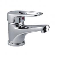 Смеситель для раковины 40к CN1004-2 CRON литой, ХРОМ