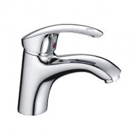 Смеситель для раковины 40к CN1021 CRON литой, ХРОМ