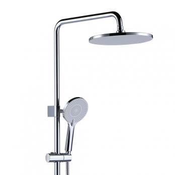 Душевая система 35к G2402 GAPPO лейка "Тропический душ" ХРОМ