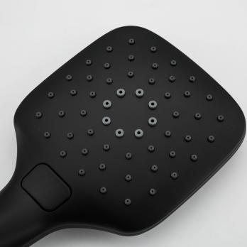 Душевая система 35к G2417-6 GAPPO лейка "Тропический душ" ЧЕРНЫЙ