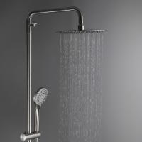 Душевая система 35к G2499-20 GAPPO нерж. сталь, лейка "Тропический душ", САТИН
