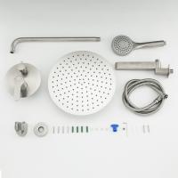 Душевая система 35к G7199-30 GAPPO встраиваемый, лейка "Тропич. душ" нерж. сталь, САТИН