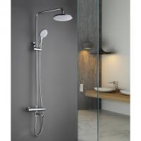 Душевая система термостат  G2490 GAPPO лейка "Тропический душ" D225 ХРОМ