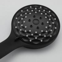 Душевая система термостат  G2490-6 GAPPO лейка "Тропический душ" D225 ЧЕРНЫЙ