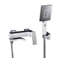 Смеситель для ванны 35к G3207-8 GAPPO БЕЛЫЙ-ХРОМ