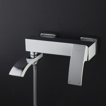 Смеситель для ванны 35к G3207-8 GAPPO БЕЛЫЙ-ХРОМ