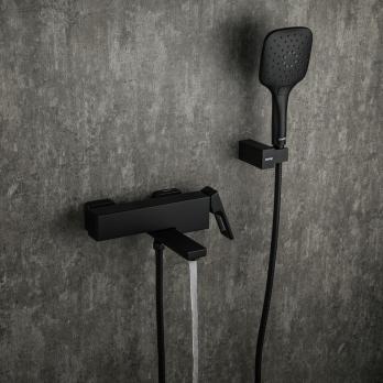 Смеситель для ванны 35к G3217-6 GAPPO ЧЕРНЫЙ