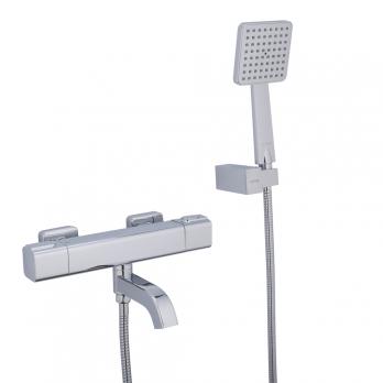 Смеситель для ванны термостат G3291 GAPPO ХРОМ