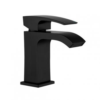 Смеситель для раковины 35к G1007-6 GAPPO литой, ЧЕРНЫЙ