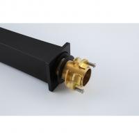 Смеситель для раковины 35к G1007-86 GAPPO высокий, литой, ЧЕРНЫЙ