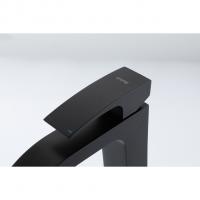 Смеситель для раковины 35к G1007-86 GAPPO высокий, литой, ЧЕРНЫЙ