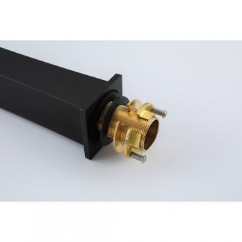 Смеситель для раковины 35к G1007-86 GAPPO высокий, литой, ЧЕРНЫЙ