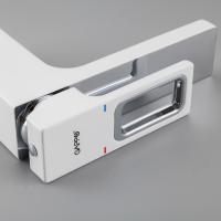 Смеситель для раковины 35к G1017-1 GAPPO литой, с гигиенической лейкой, БЕЛЫЙ-хром