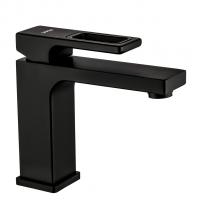 Смеситель для раковины 35к G1017-6 GAPPO литой, п/гайку, ЧЕРНЫЙ