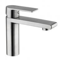 Смеситель для раковины 35к G1099-20 GAPPO нерж. сталь, литой, САТИН