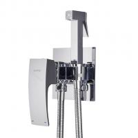 Смеситель с гигиеническим душем 35к G7207-1 GAPPO встраиваемый, ХРОМ