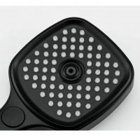 Лейка для душа GAPPO G003 3 режима, квадрат, ЧЕРНЫЙ