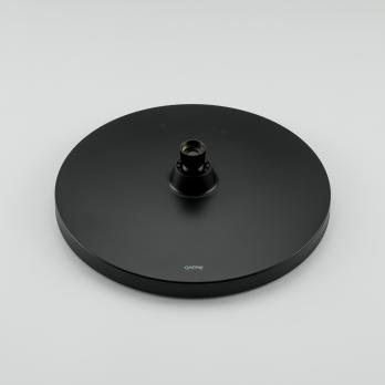 Лейка GAPPO G004-26 "Тропический душ" круглая D260, ЧЕРНАЯ