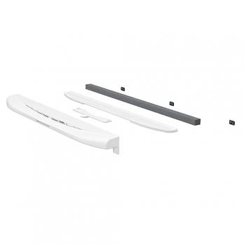 Проветриватель оконный WV регулируемый с фильтром 350 пластик белый  WV350 White ERA