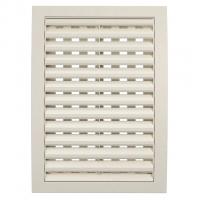 Решетка вент. 180*250 с динамичными жалюзи, разъемная1825 РРП Ivory ERA