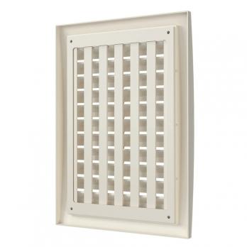 Решетка вент. 180*250 с динамичными жалюзи, разъемная1825 РРП Ivory ERA