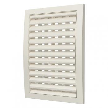 Решетка вент. 180*250 с динамичными жалюзи, разъемная1825 РРП Ivory ERA