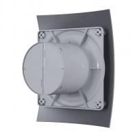 Вентилятор вытяжной D100 BREEZE 4С с обратным клапаном Dark gray metal DICITI