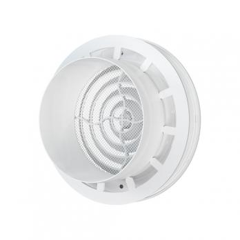 Диффузор приточно-вытяжной со стопорным кольцом и фланцем D100 10DK ERA