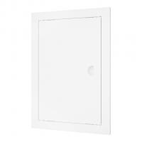 Люк ревизионный пластиковый 268*268 с ручкой и фланцем 246*246 Л2525Р EVECS