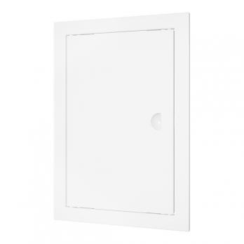 Люк ревизионный пластиковый 268*318 с ручкой и фланцем 246*296 Л2530Р EVECS