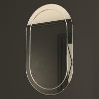 Зеркало MIXLINE "Ива" 550*900 (ШВ) гравировка