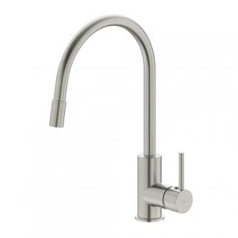 Смеситель для кухни 35к IDDIS K36BNJ0i05 "Kitchen 360" гибкий силиконовый излив, САТИН