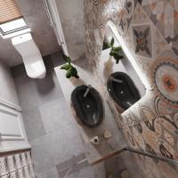 Зеркало MIXLINE "Алон радиус" - ЭКОНОМ 500*700 (ШВ) светодиодная подсветка, сенсорный выключатель