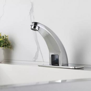 Смеситель для раковины сенсорный ПРОФСАН ПСМ-2017 литой, ХРОМ