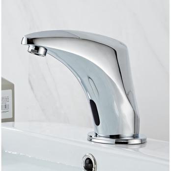 Смеситель для раковины сенсорный ПРОФСАН ПСМ-2019 литой, ХРОМ