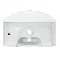 Раковина накладная "Best-65" белая, без кроншт (Sanita Luxe) (WB.FN/Best/65-C/WHT)