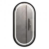 Зеркало MIXLINE "Виола-лофт" 500*1000 (ШВ) пластик. рама, сенсорный выключатель, гор/верт крепеж