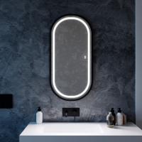 Зеркало MIXLINE "Виола-лофт" 500*1000 (ШВ) пластик. рама, сенсорный выключатель, гор/верт крепеж